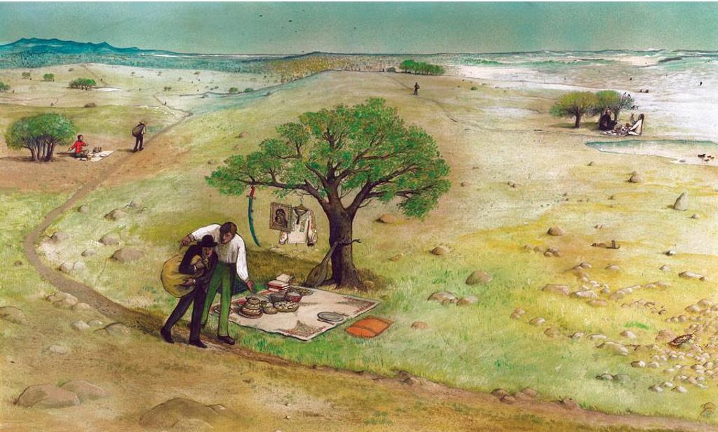 William Kurelek (1927-1977) - Cultural Exchange In Canada