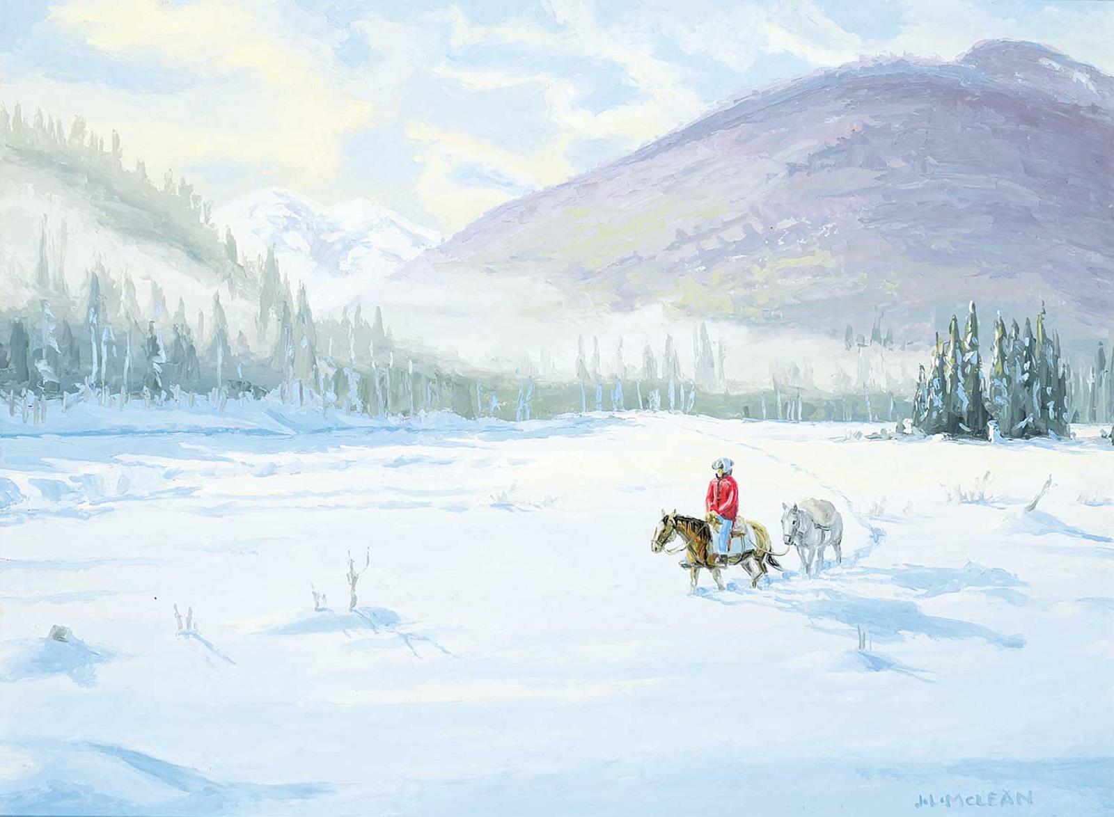 Jack Lee McLean (1924-2003) - Manning Park, Valley to Lightning Lake