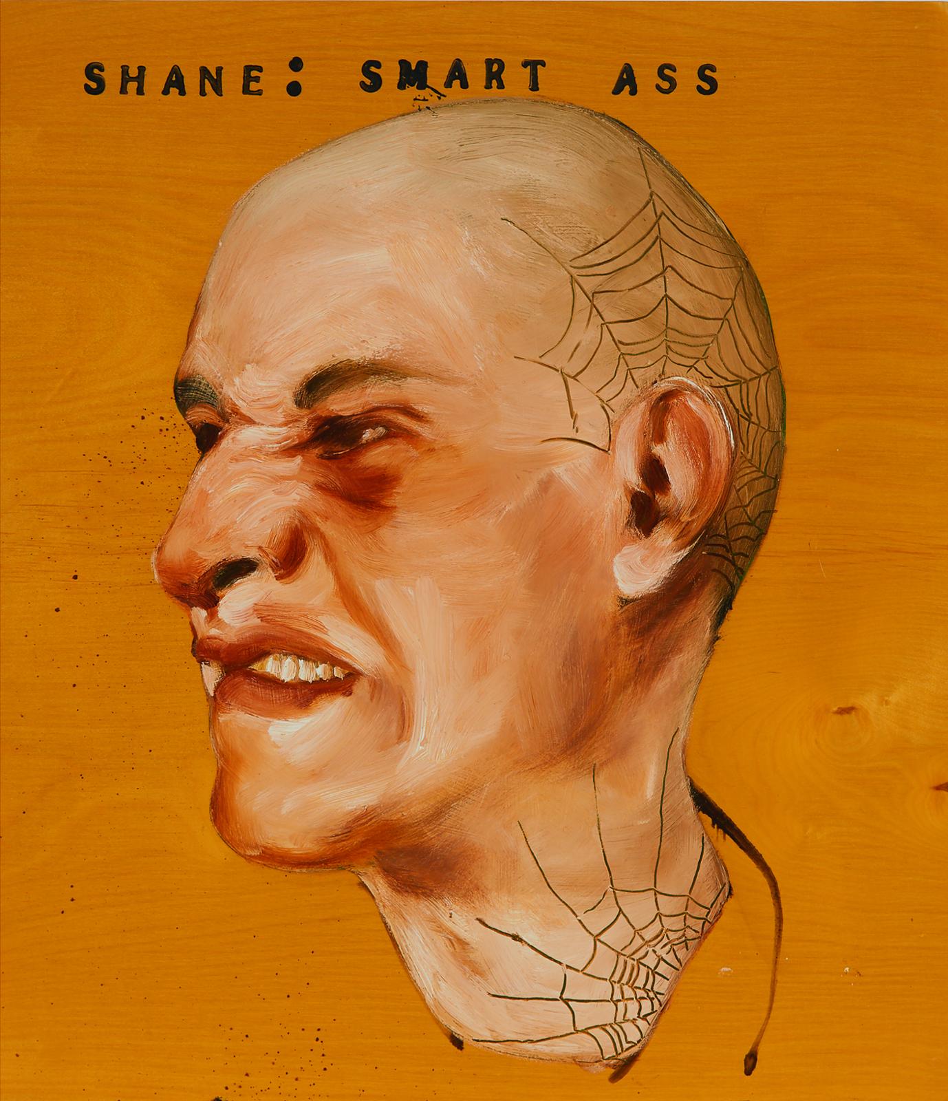 Attila Richard Lukacs (1962) - Z-9803 (From The Heads Series), 1998