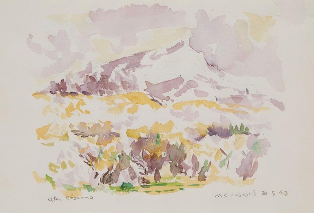 Robert Francis Michael McInnis (1942) - After Cezanne