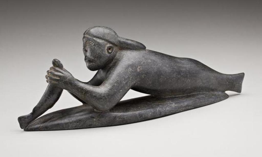 Abraham POV (1927-1994) - Puvirnituq, Sea Goddess Holding Fish