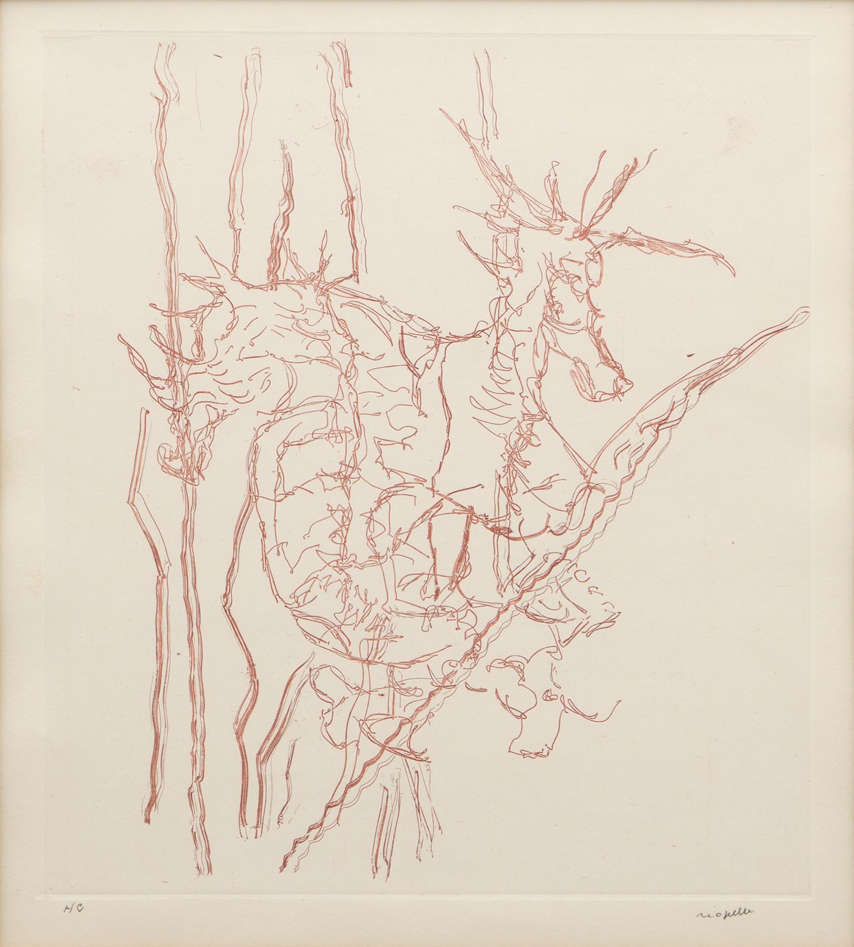 Jean-Paul Riopelle (1923-2002) - L'Hippocampe, 1968