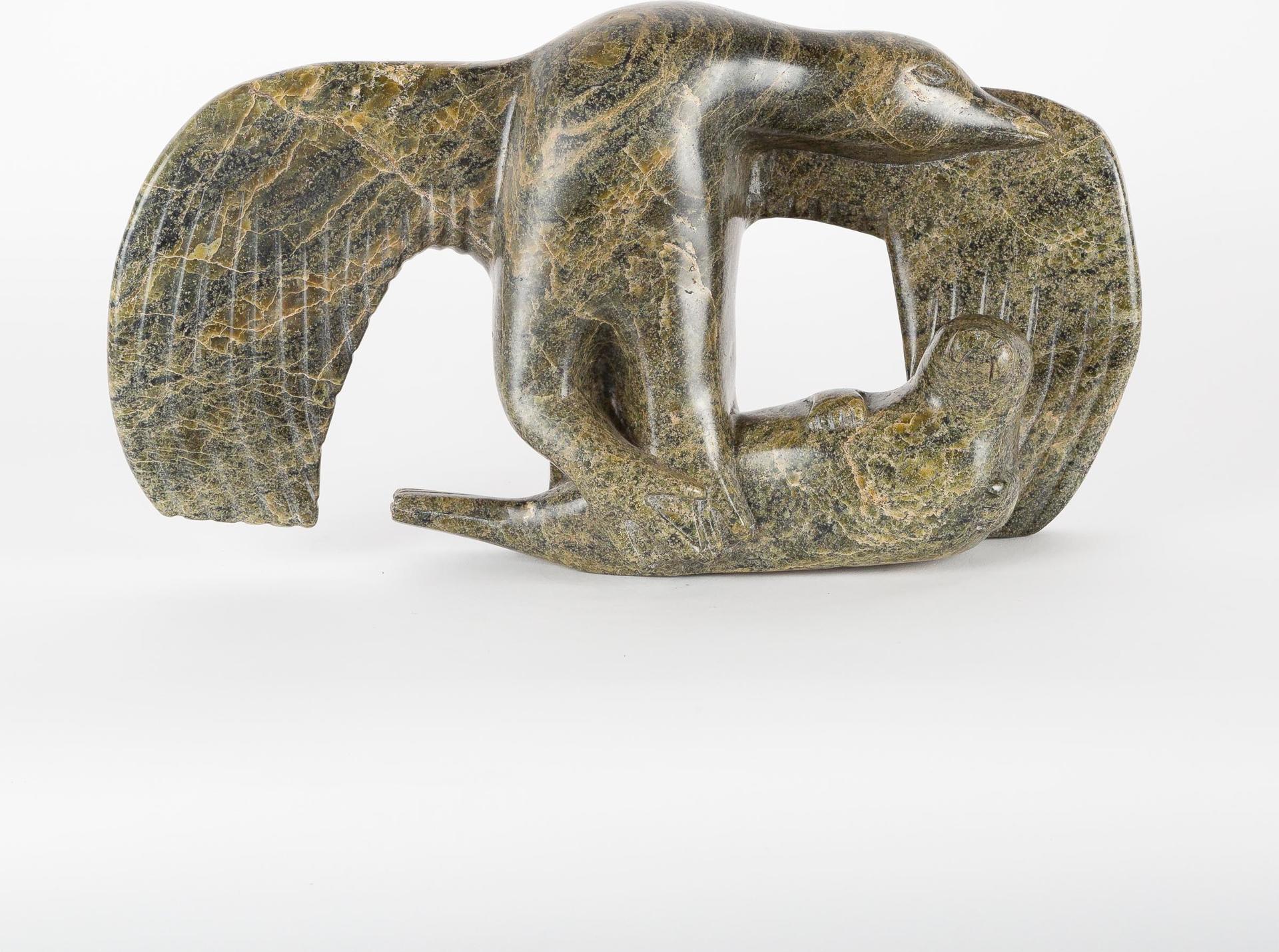 Nalenik Temela (1939-2003) - Bird With Seal