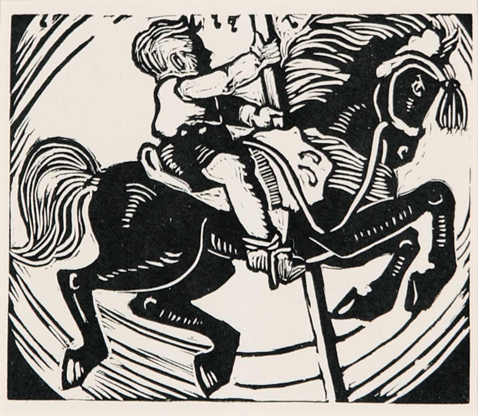 Mary Marguerite Porter Zwicker (1904-1993) - The Merry-Go-Round