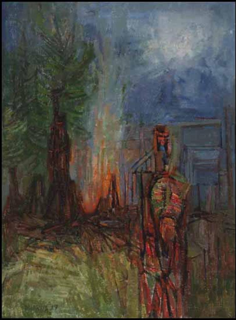 Donald Alvin Jarvis (1923-2001) - Fire