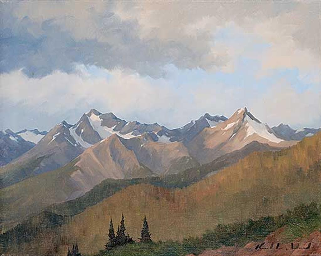 Karl E. Wood (1944-1990) - Dickson Range, Bralorne B.C.
