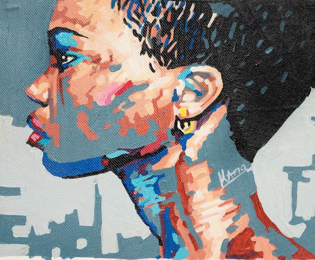Josh Kano - Untitled - Portrait in Profile
