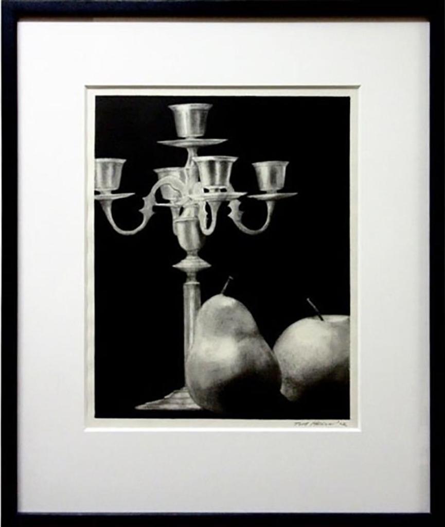 Tom Heron - Still Life (Candelabra And Fruit)