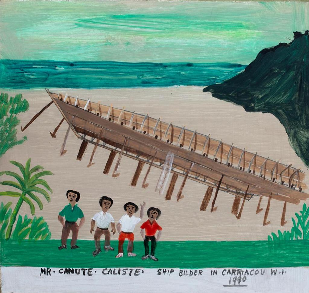 Canute Caliste (1914-2005) - Shipbuilder in Cariacou W.I.