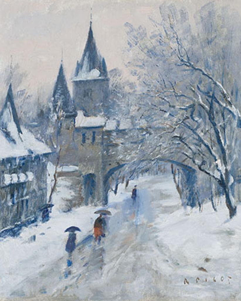 Robert Wakeham Pilot (1898-1967) - Evening, St. Johns Gate, Quebec City