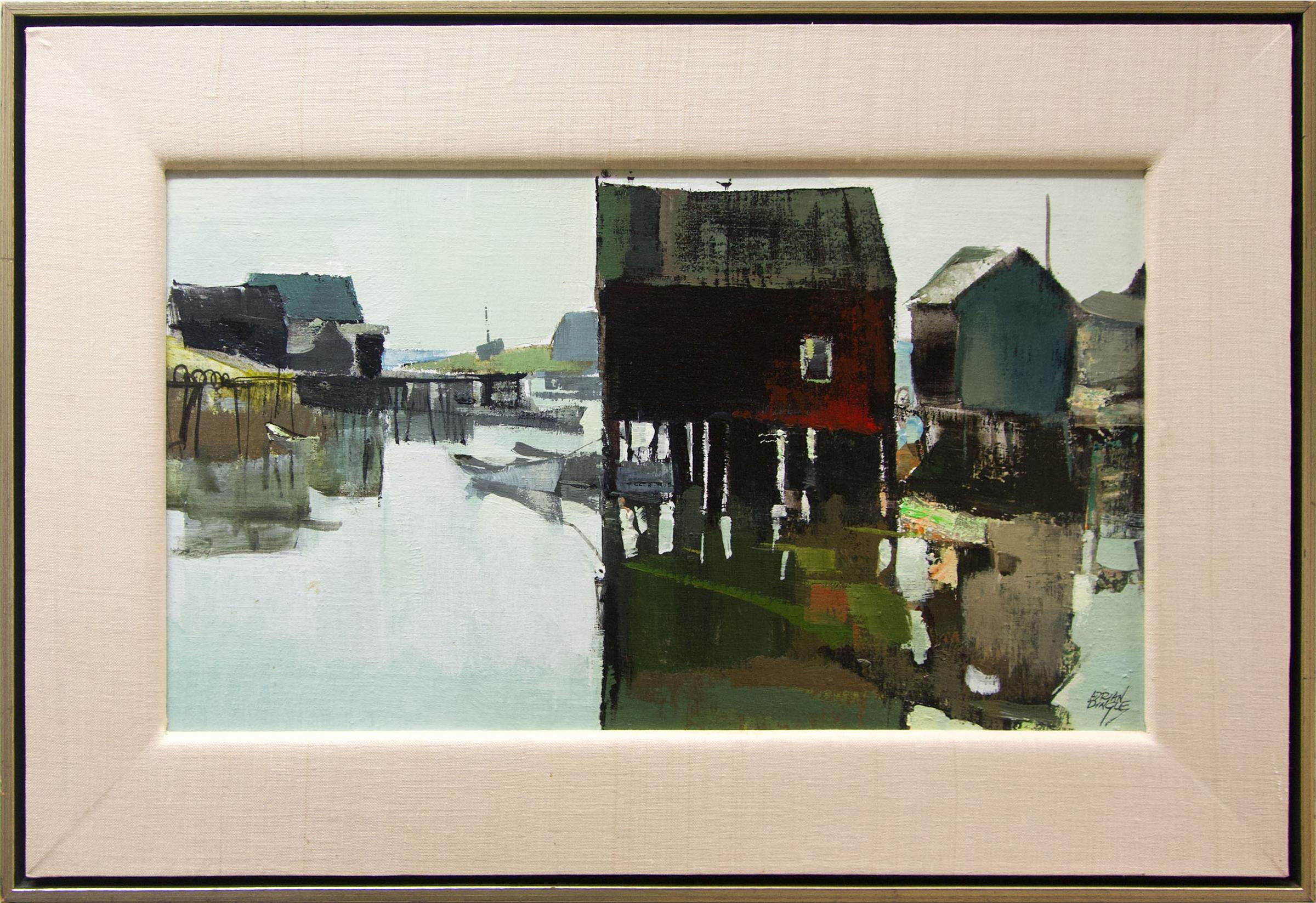 John Adrian Darley Dingle (1911-1974) - Pleasant Day In Prospect (Nova Scotia)