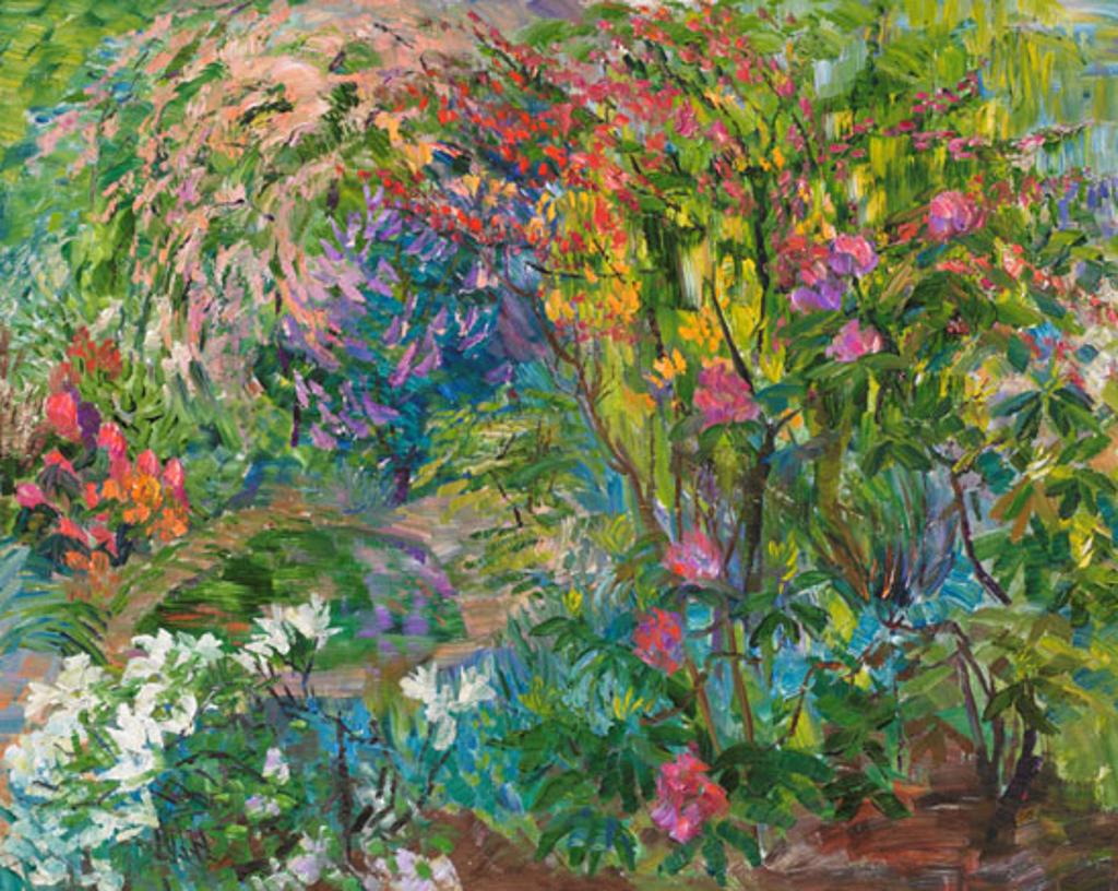 Irene Hoffar Reid (1908-1994) - Vera Mortimer Lamb's Garden #3