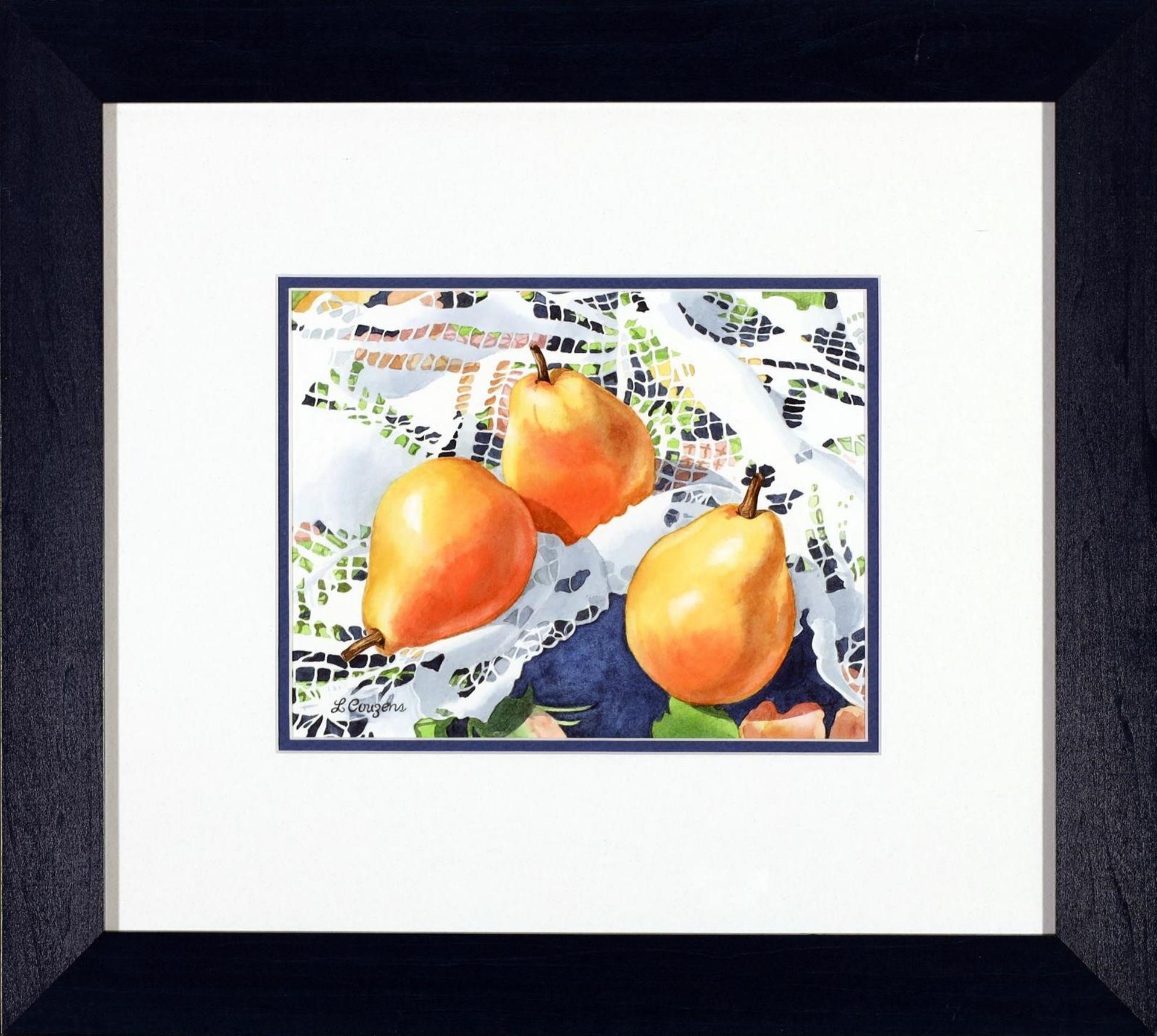 Lyla Couzens - Pears on Lace