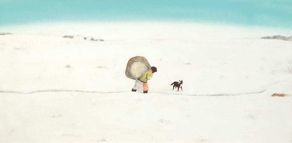 William Kurelek (1927-1977) - The First Winter in Canada