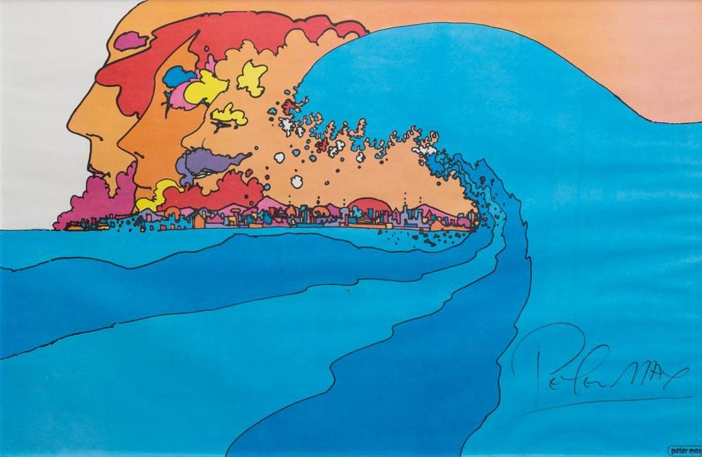 Peter Max (1937) - Atlantis