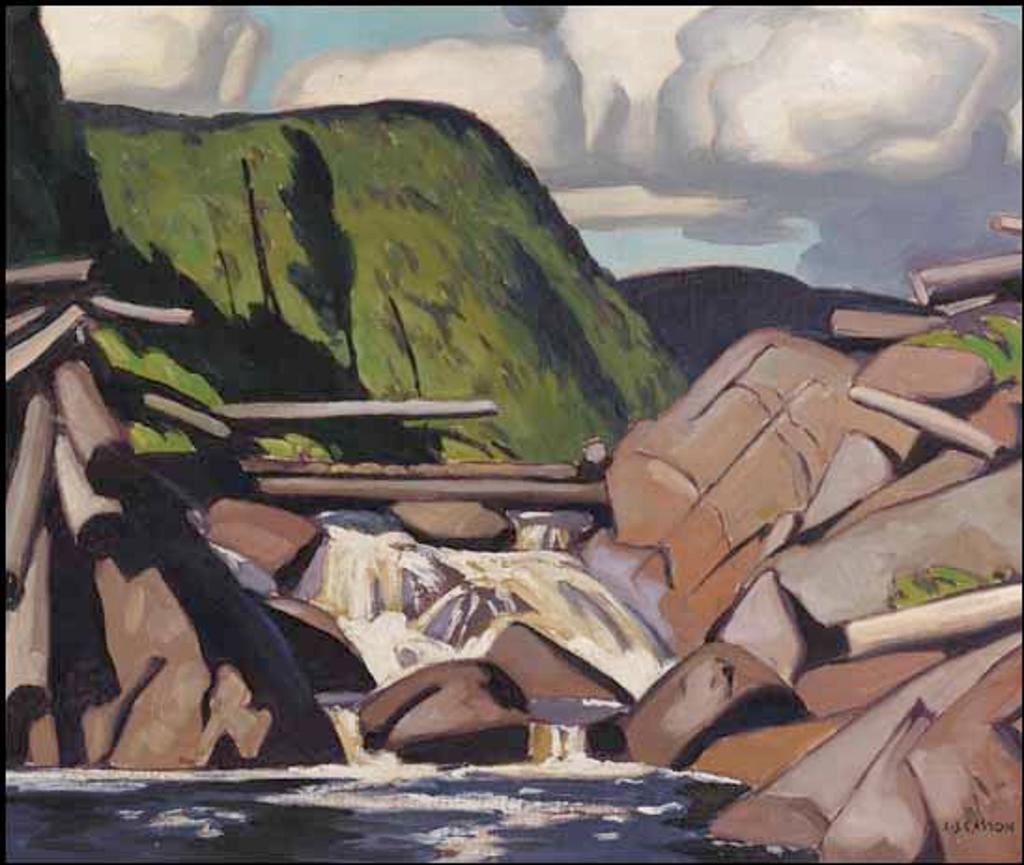 Alfred Joseph (A.J.) Casson (1898-1992) - Madawaska River, Algonquin Park