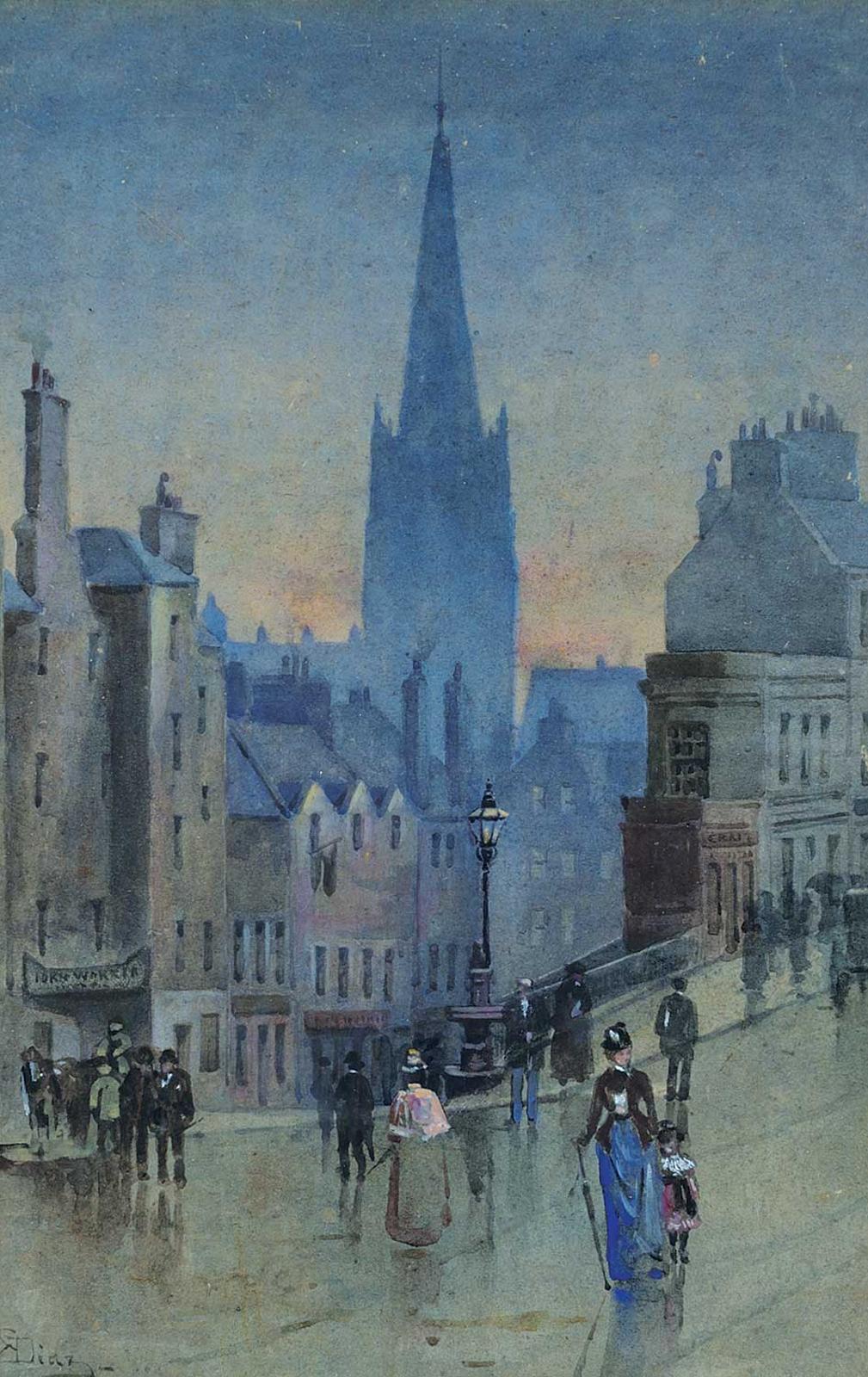 G. Diaz - Untitled - European Street Scene