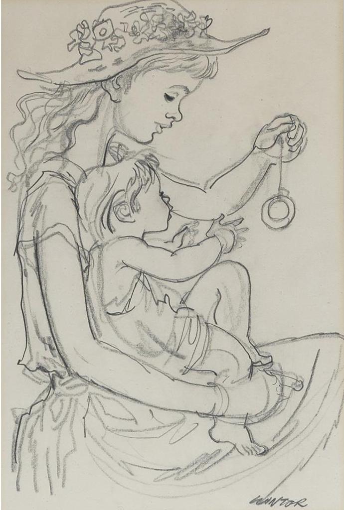 William Arthur Winter (1909-1996) - Untitled (Play Time)