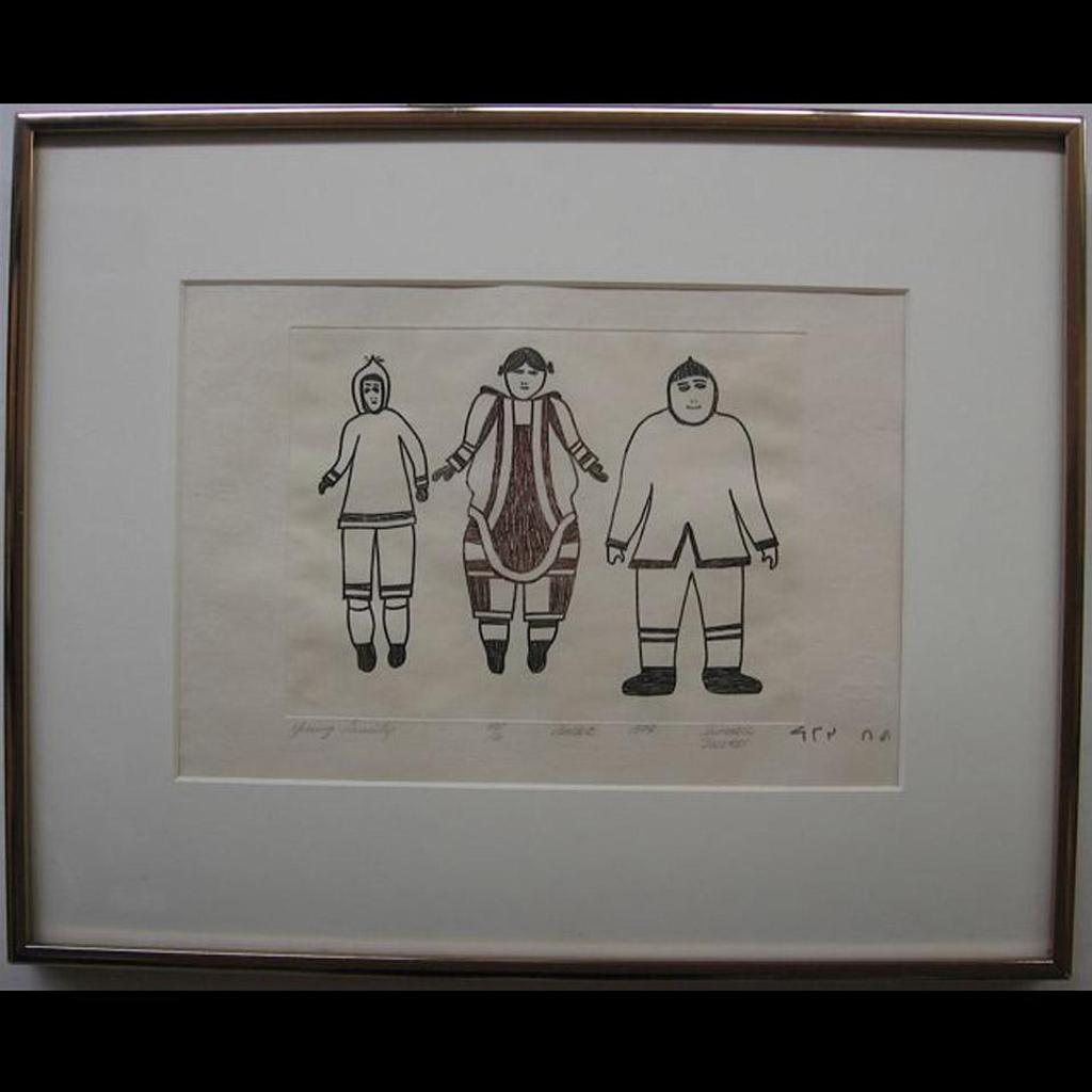 Jamasie Teevee (1910-1985) - Young Family