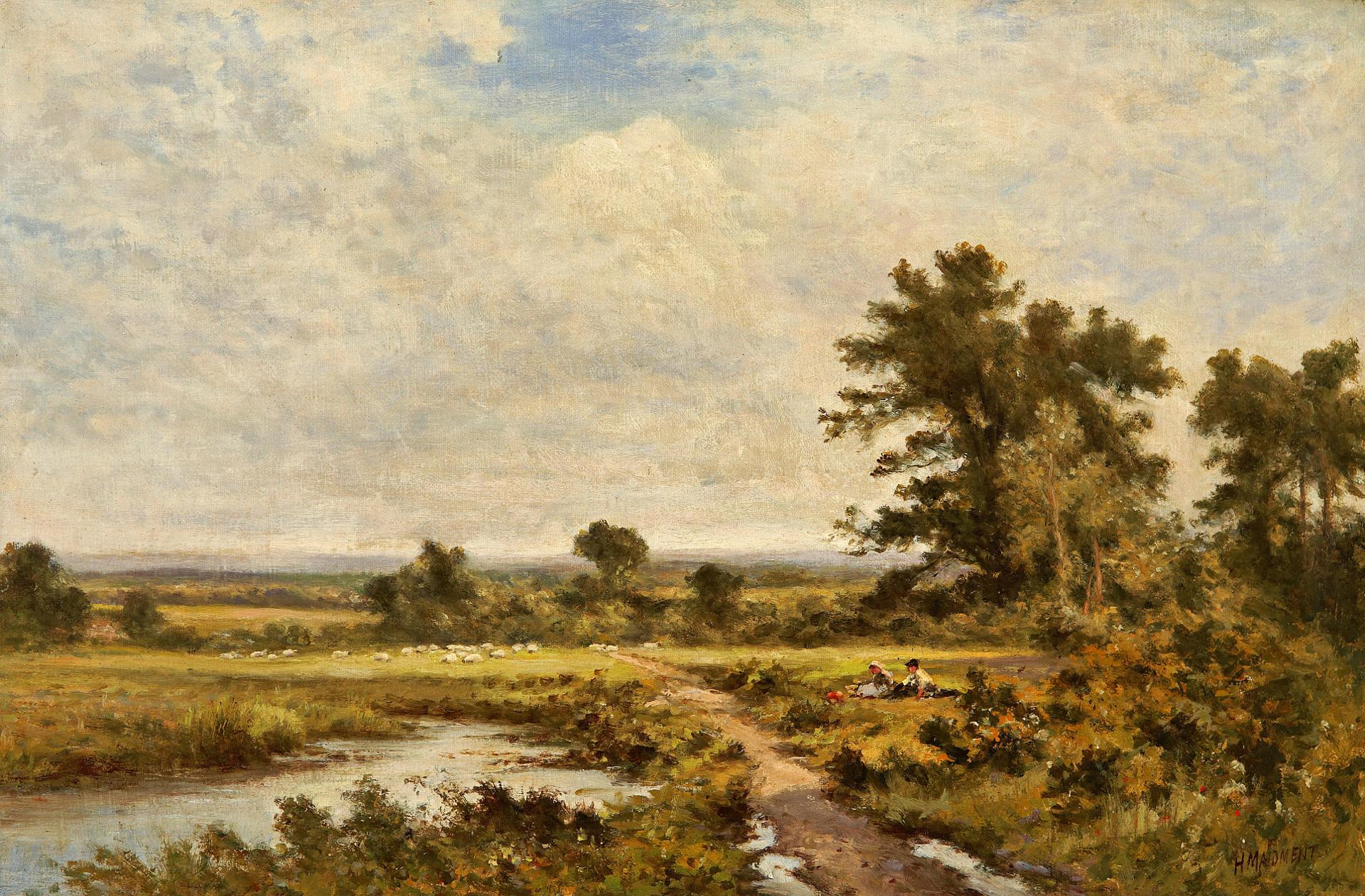 Henry Maidment (1889-1914) - Picnic by the river