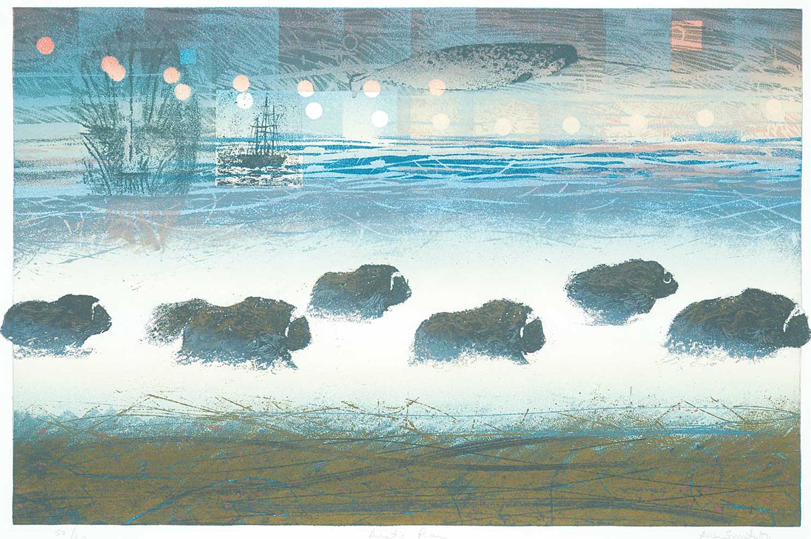 Allen Harry Smutylo (1946) - Arctic Run  #52/60