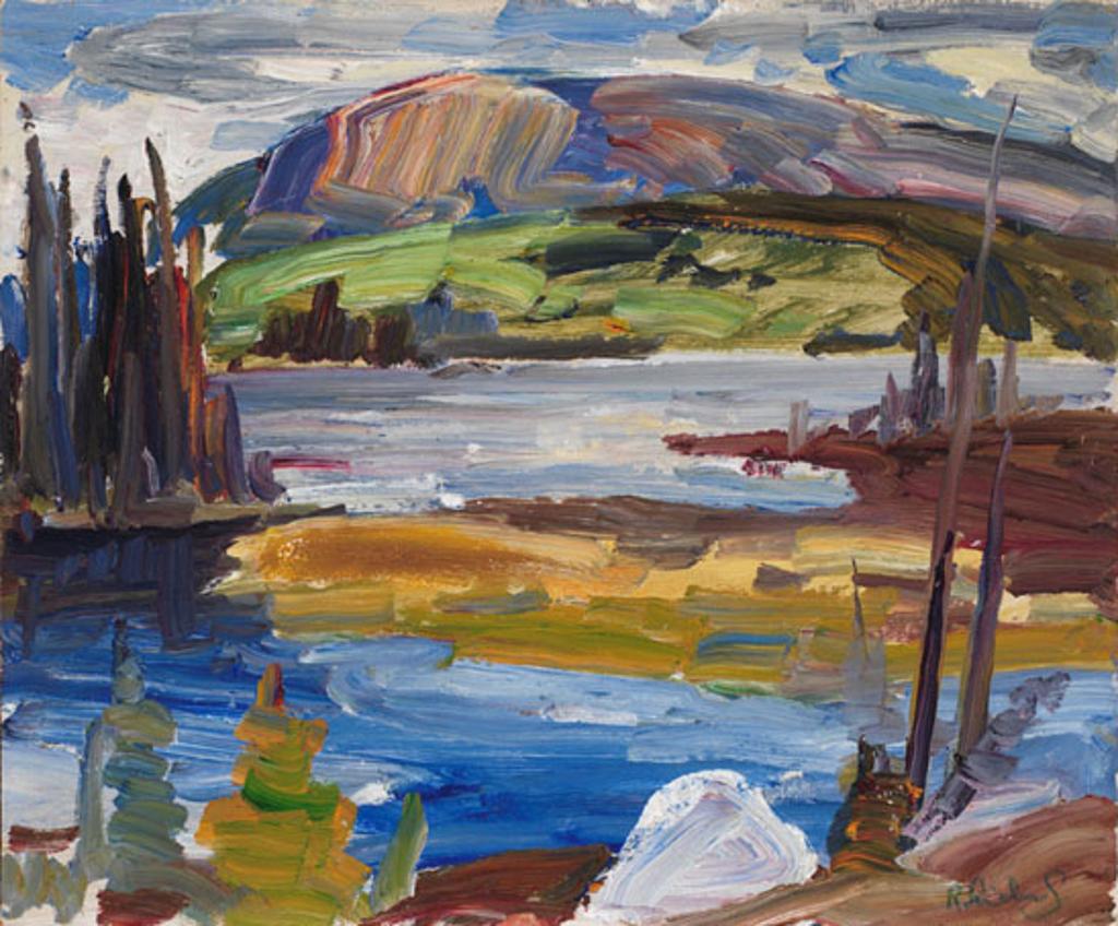 René Jean Richard (1895-1982) - Paysage du nord