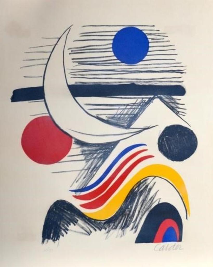 Alexander Calder (1898-1976) - La Lune et la Montagne