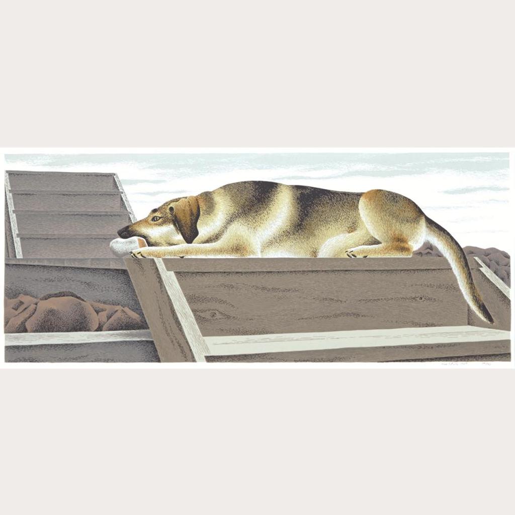 Alexander (Alex) Colville (1920-2013) - Chien D’Or