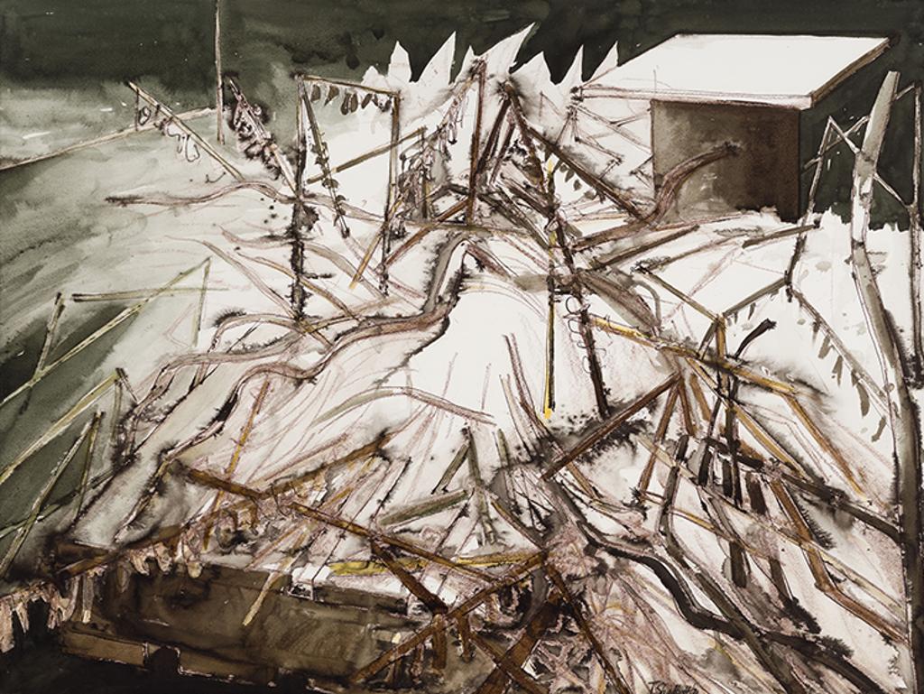 Jack Leaonard Shadbolt (1909-1998) - Architecture of a Winter Garden
