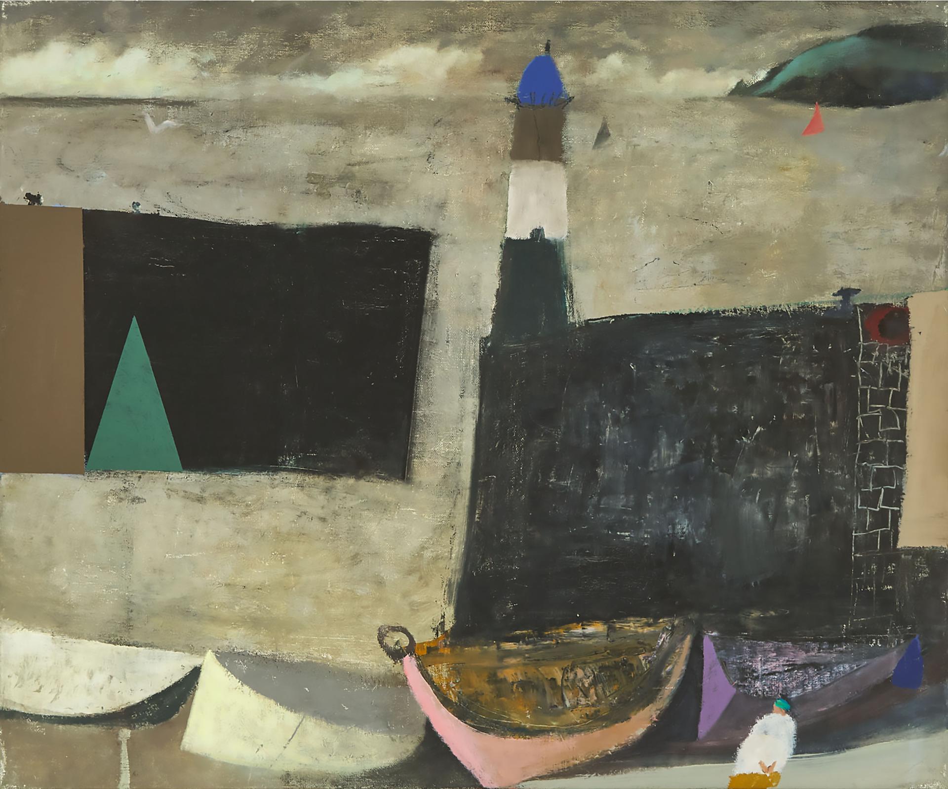 Nicholas Turner - Blue Lighthouse, 2021