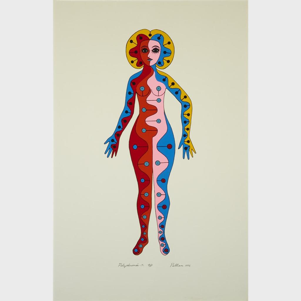 Alfred Pellan (1906-1988) - Polychromée -T-