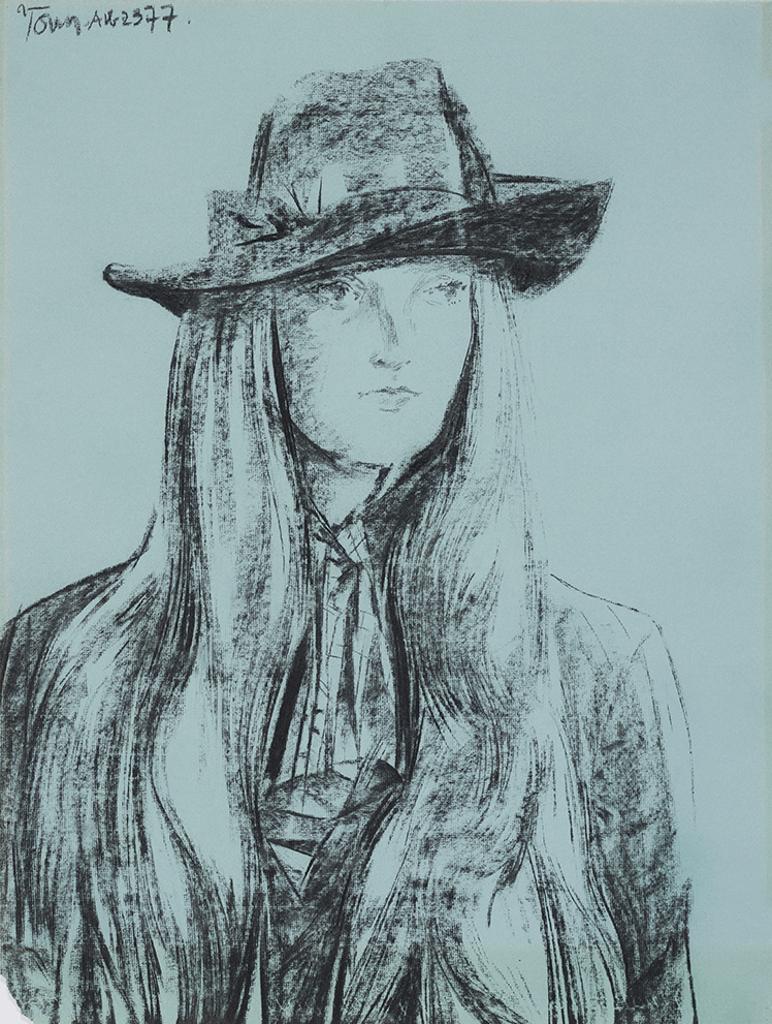Harold Barling Town (1924-1990) - Portrait of Hali