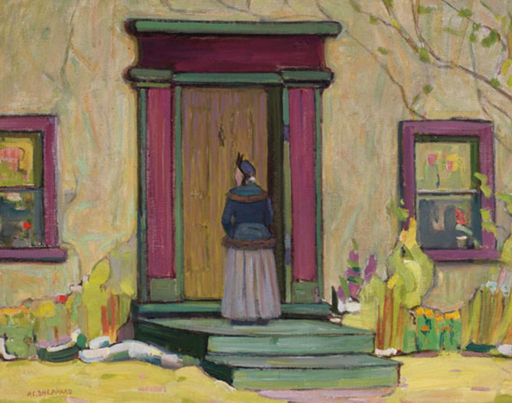 Peter Clapham (P.C.) Sheppard (1882-1965) - The Visit