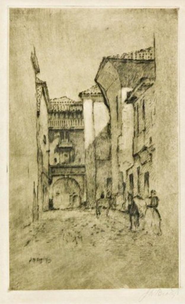 John William (J.W.) Beatty (1869-1941) - The Town Lane