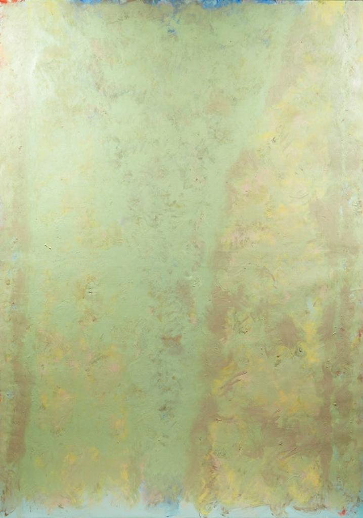 Jean Albert McEwen (1923-1999) - Auto-portrait ocre et rouge #6