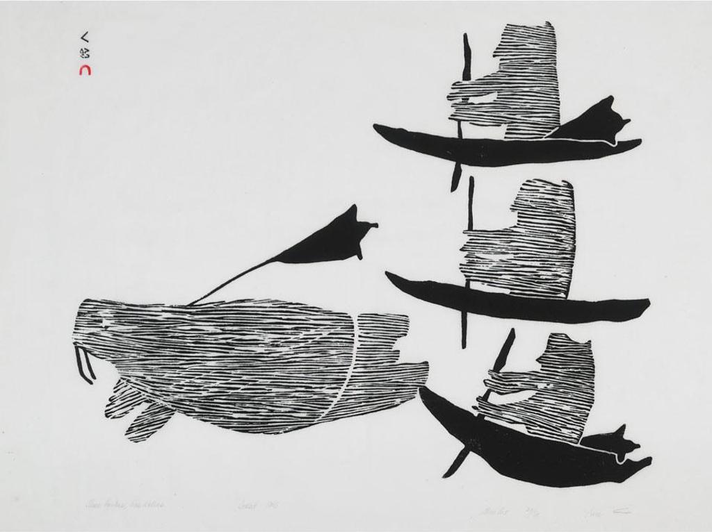 Parr (1893-1969) - Three Hunters, One Walrus