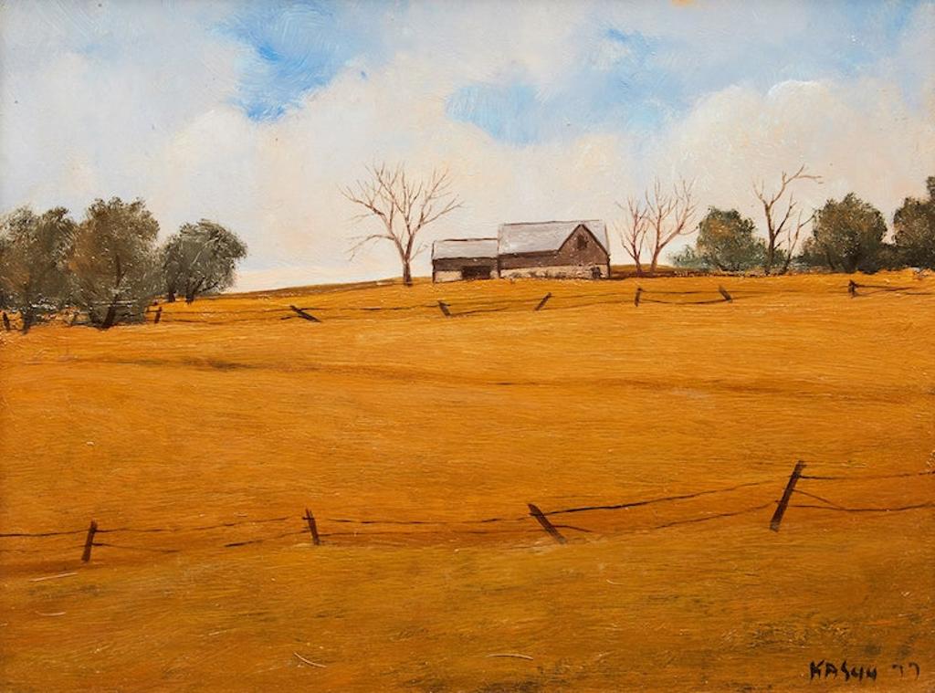 John Kasyn (1926-2008) - Farm Near Buckhorn Lake