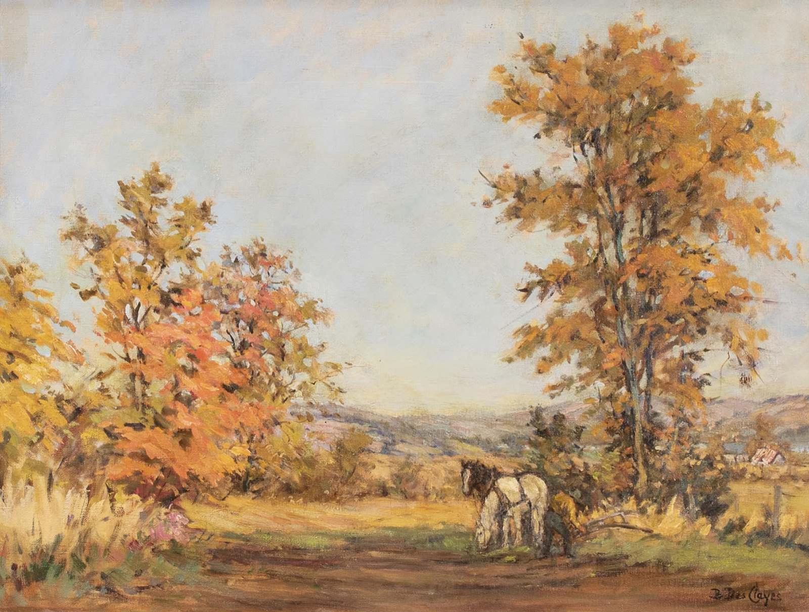 Berthe Des Clayes (1877-1968) - October Noon