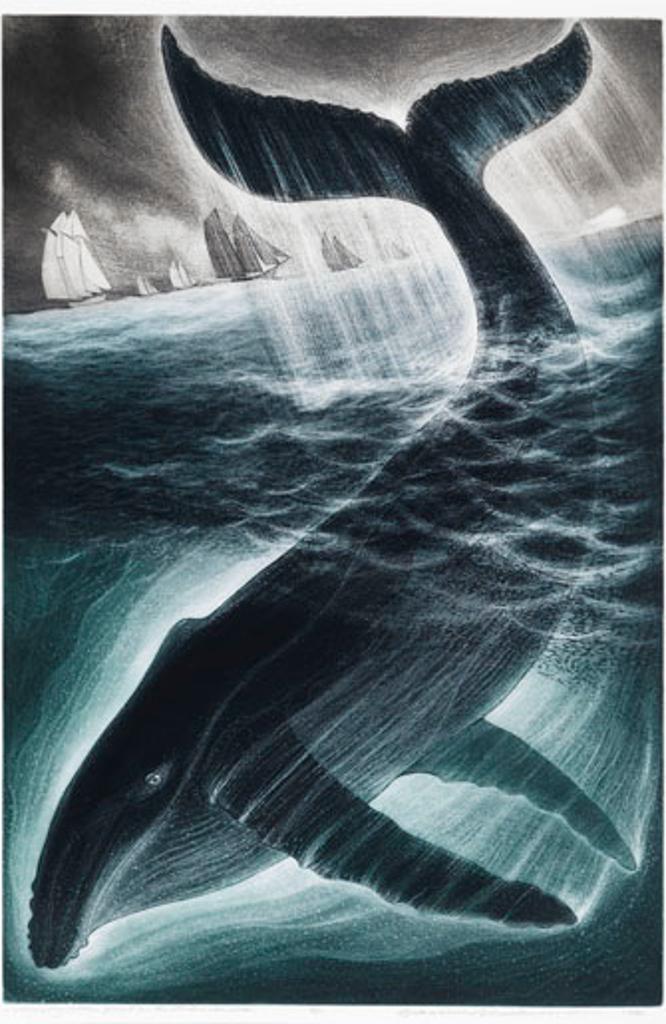 David Lloyd Blackwood (1941-2022) - Wesleyville Fleet in the Labrador Sea
