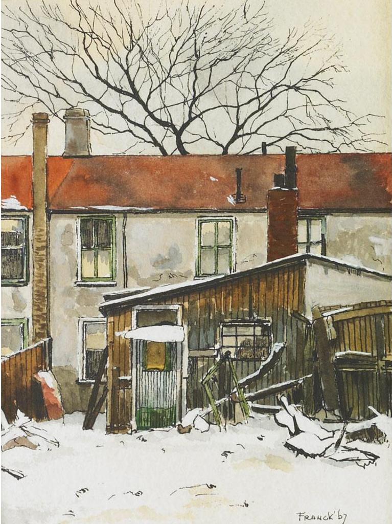 Albert Jacques Franck (1899-1973) - Behind Vanauley Street