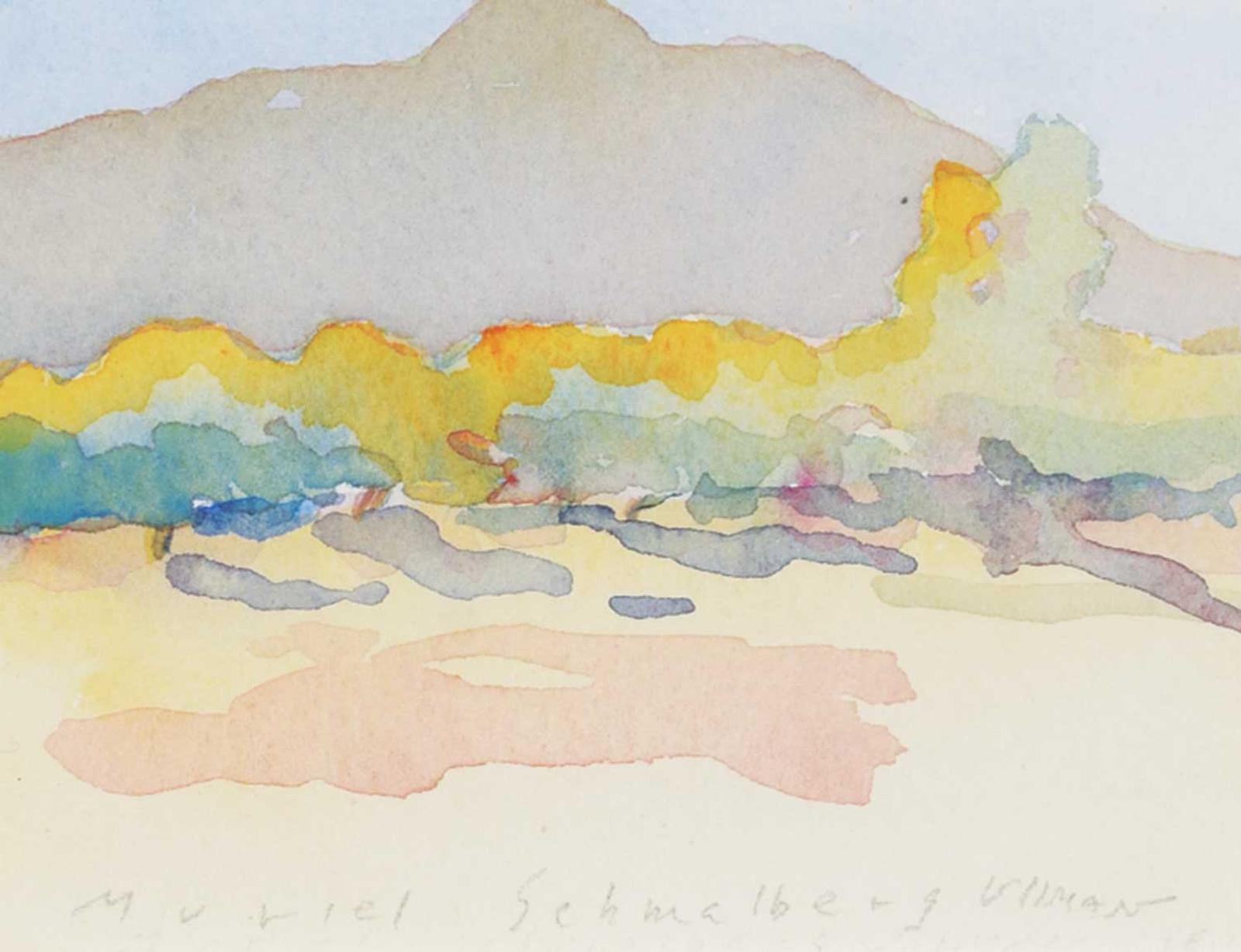 Muriel Schnalberg Ullman - Untitled - View of the Beach