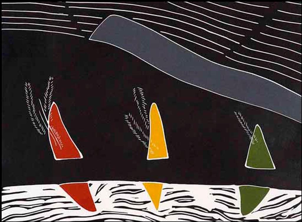 Arnold Edward Shives (1943) - Fall Reflections (01408/2013-2256)