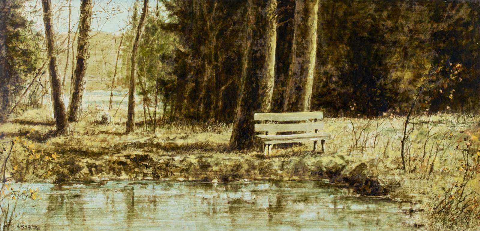 Armand Frederick Vallee (1921-2009) - Pool El Rancho; 1973