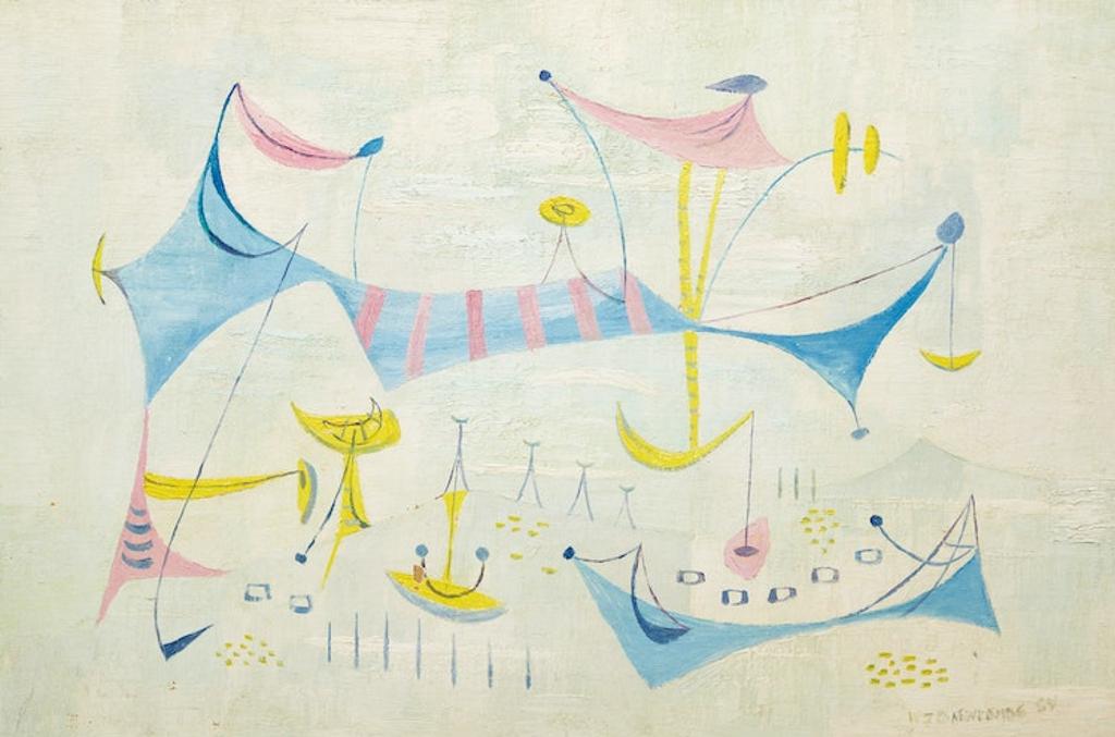 William John Bertram Newcombe (1907-1969) - Untitled Abstraction