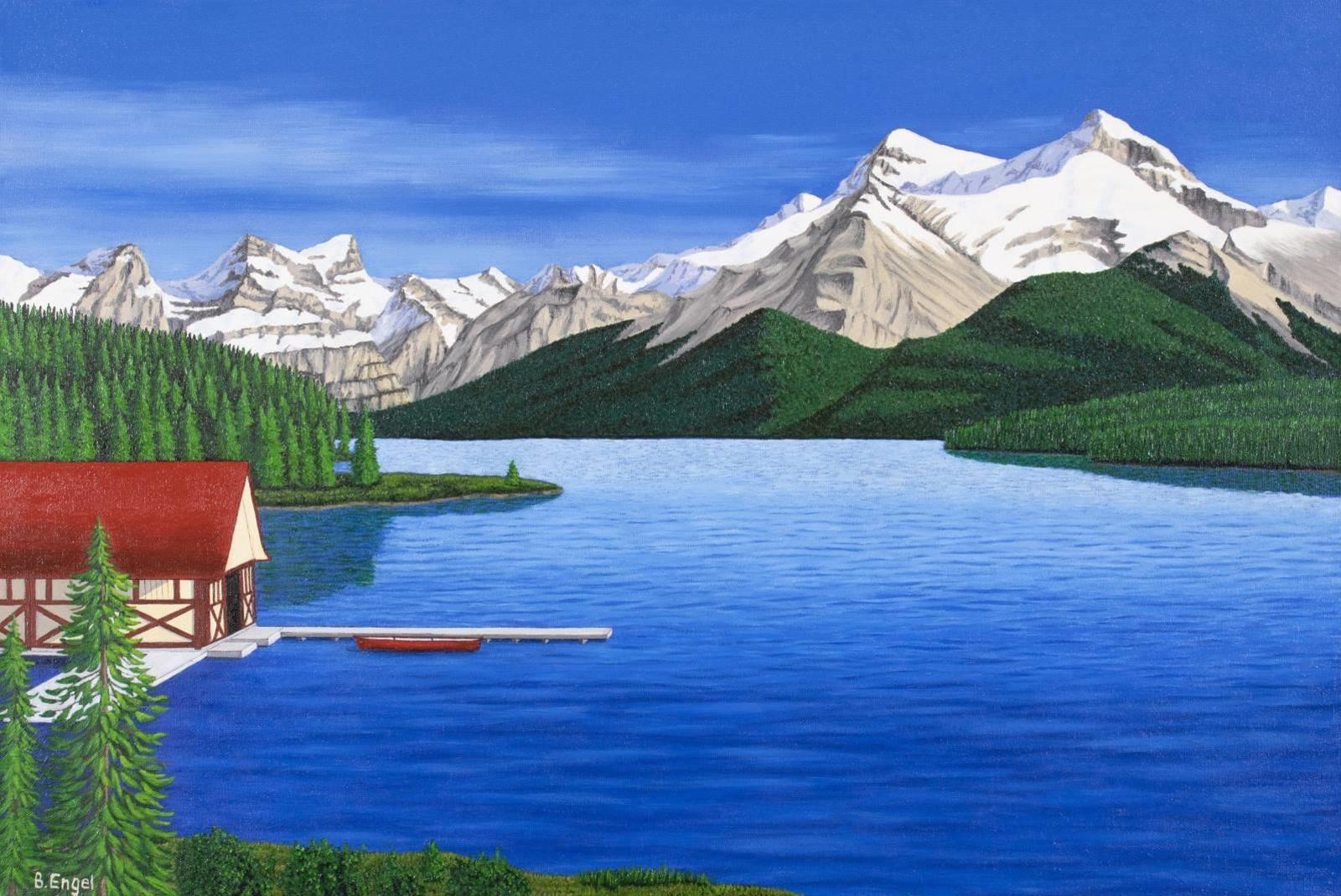 Barbara Engel - Queen Elizabeth Range, Jasper , Ab