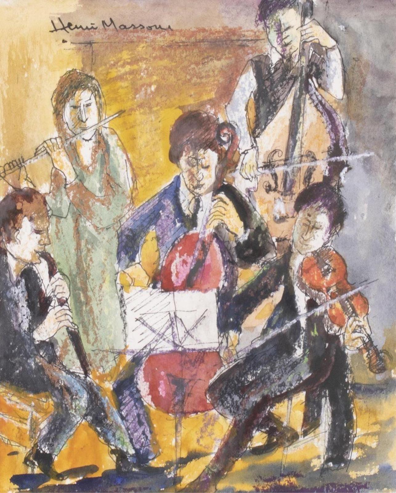 Henri Leopold Masson (1907-1996) - Baroque Reveries