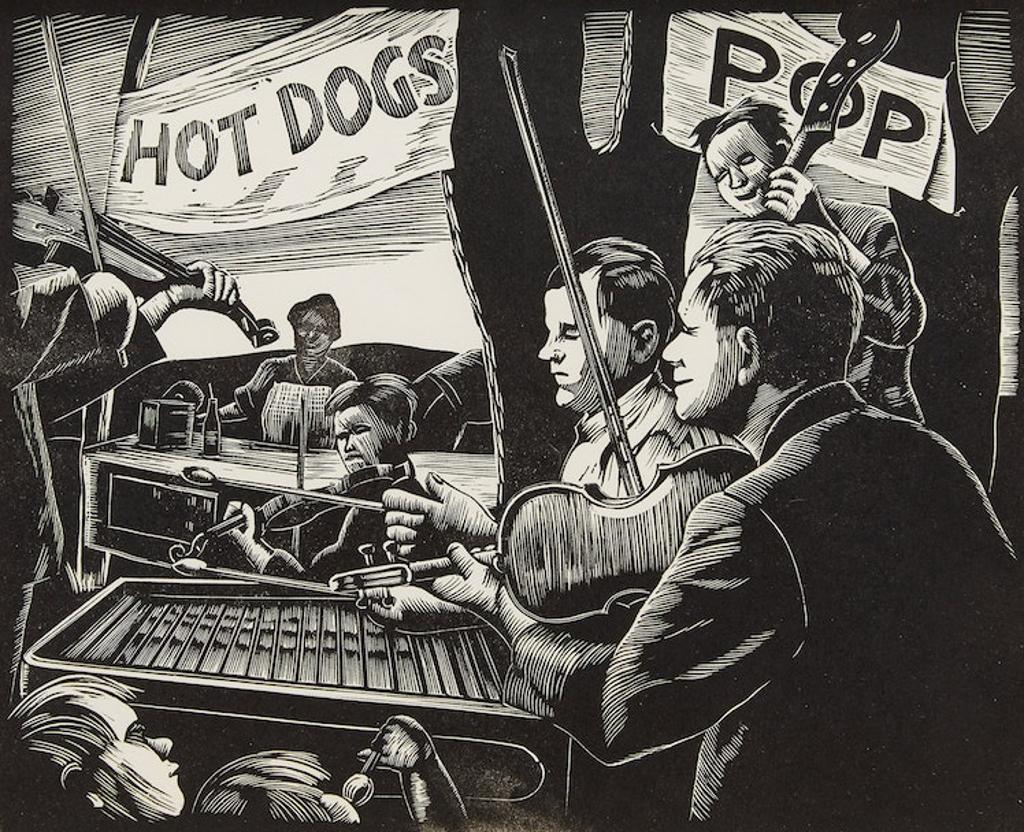 Leonard Hutchinson (1896-1980) - Worker’s Picnic