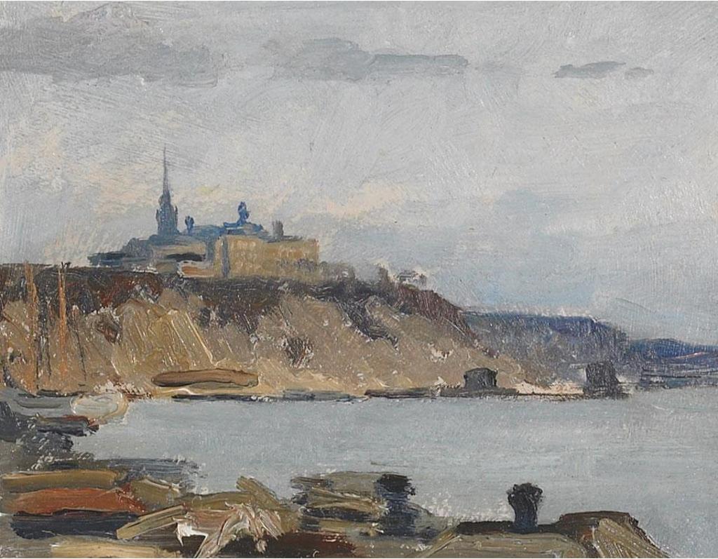 Robert Wakeham Pilot (1898-1967) - View Of Levis, Quebec