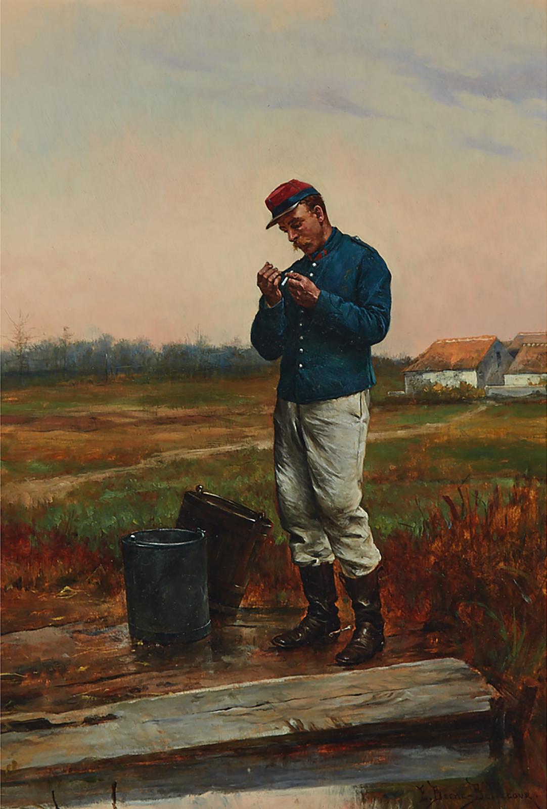 Étienne Prosper Berne-Bellecoeur (1838-1910) - A Quiet Moment