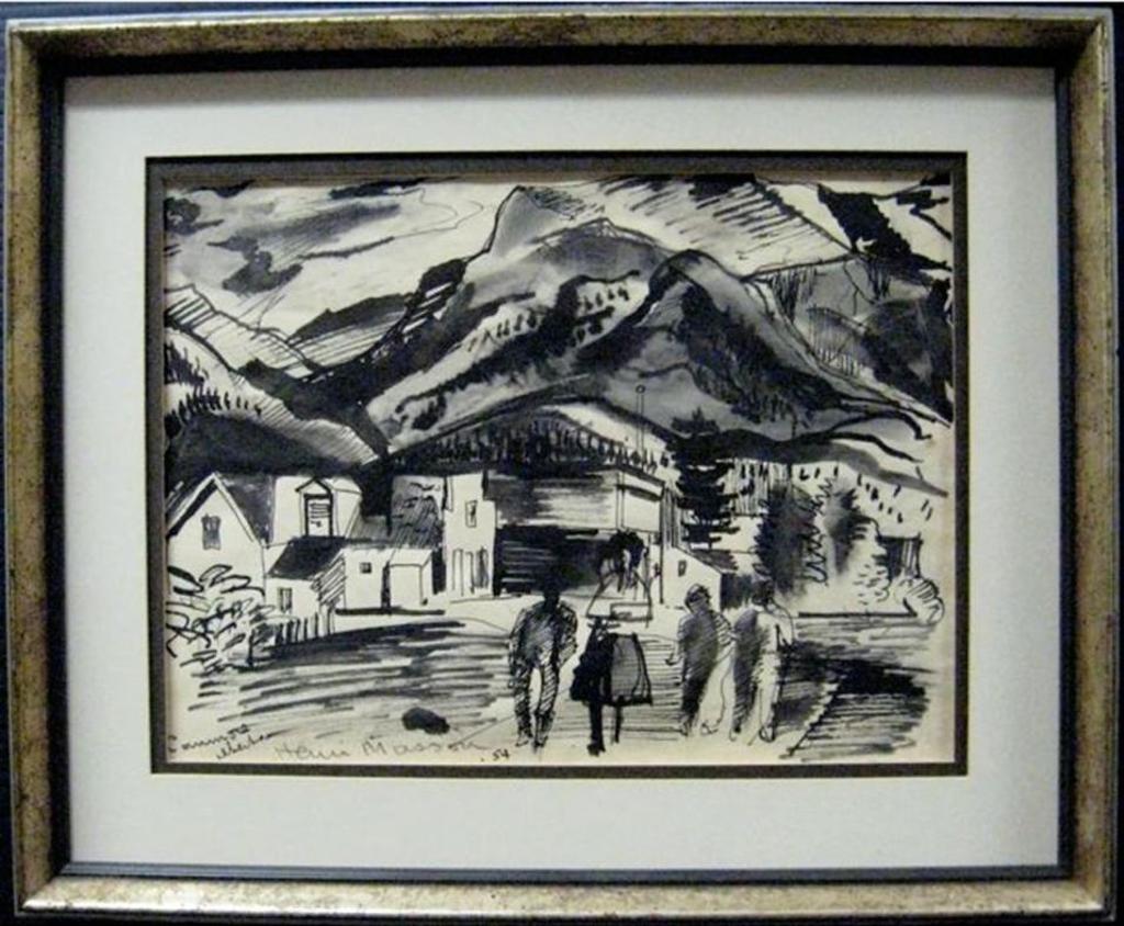 Henri Leopold Masson (1907-1996) - Canmore Alberta